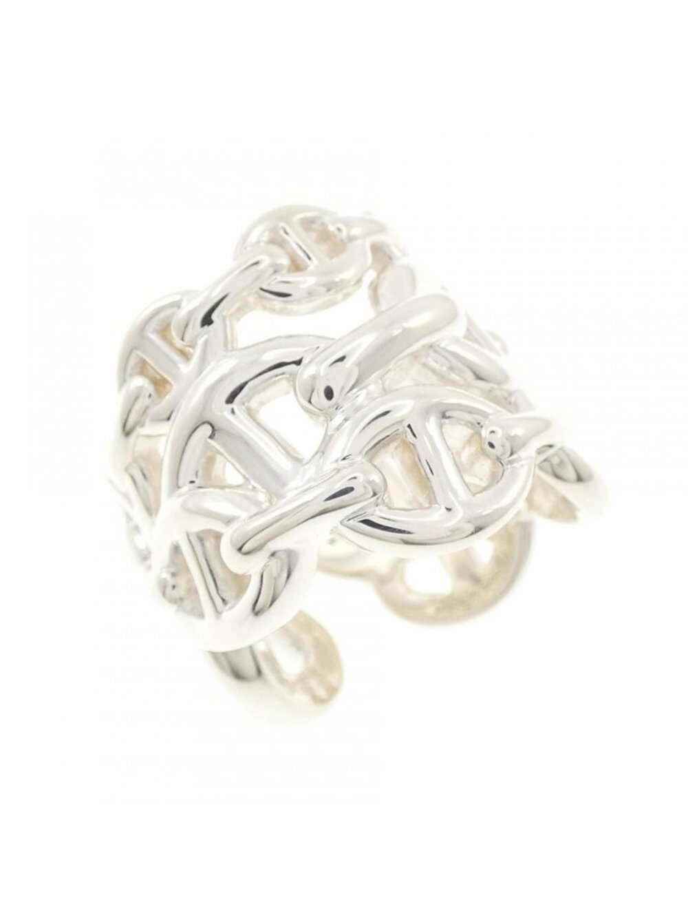 Hermes Chaine D'ancre Enchainee Ring